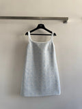 New limited edition glacier blue Princess Diana rattan check slip dress.