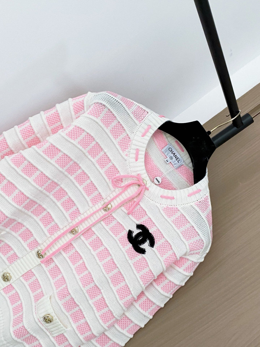 New two-tone cardigan