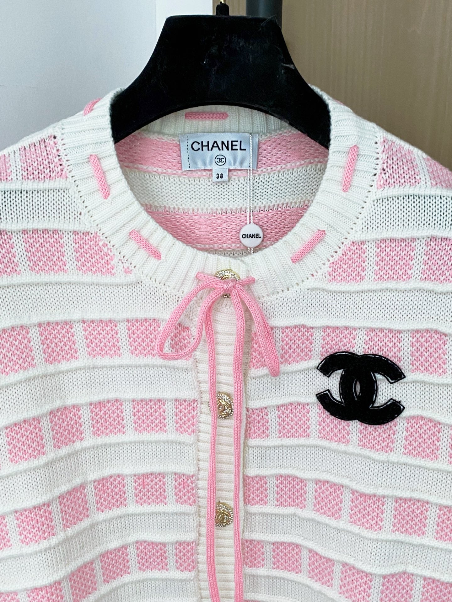 New two-tone cardigan