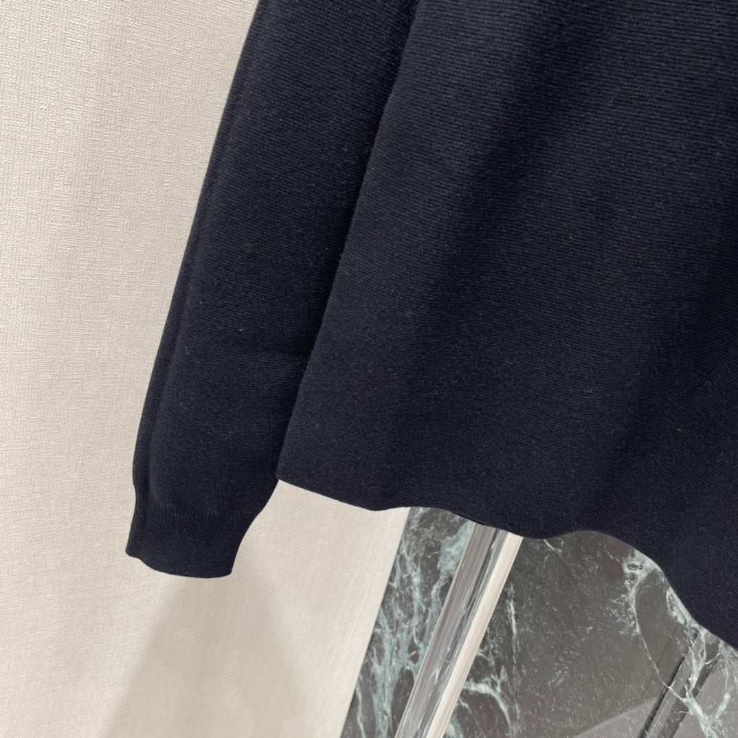 Logo Half-Zip Knit Sweater