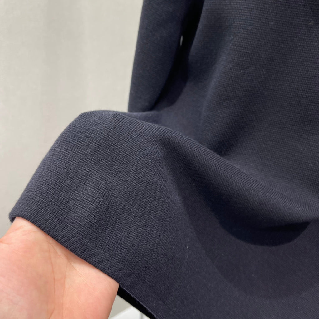 Logo Half-Zip Knit Sweater