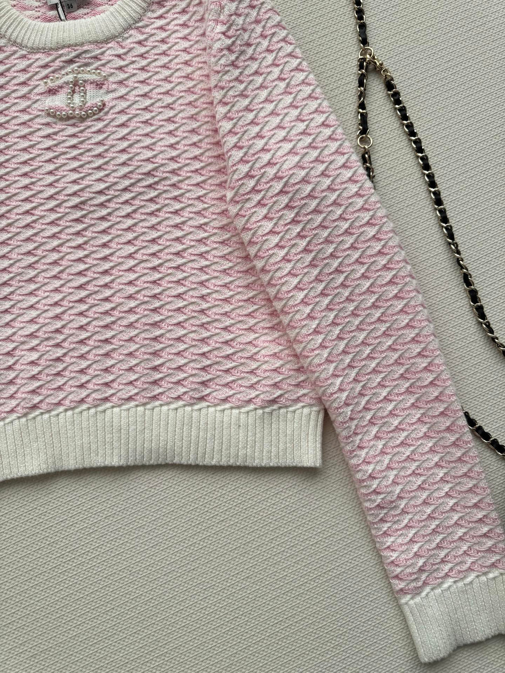 New Autumn/Winter Color-Blocked Knit Top