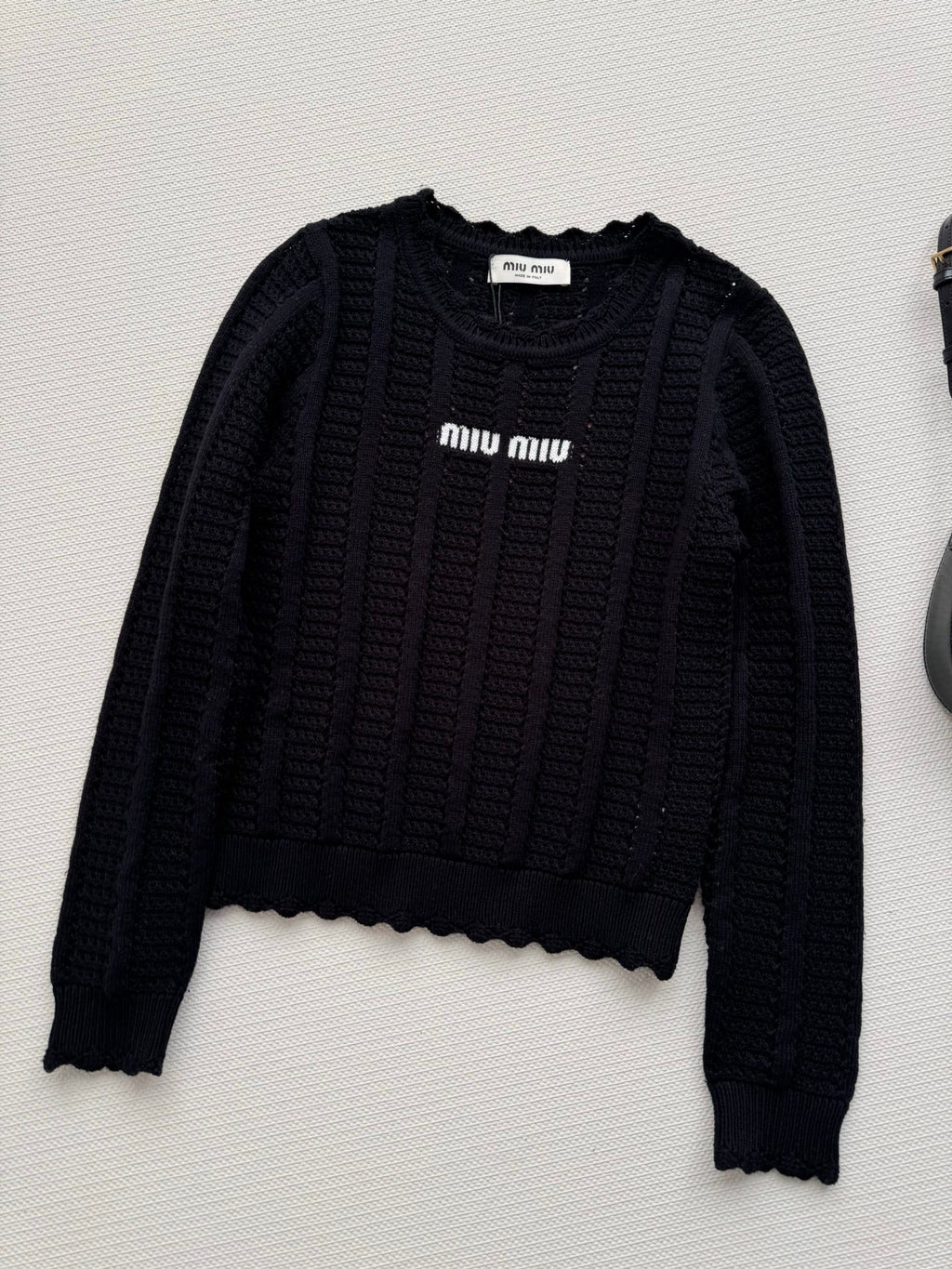 New pullover openwork knit top
