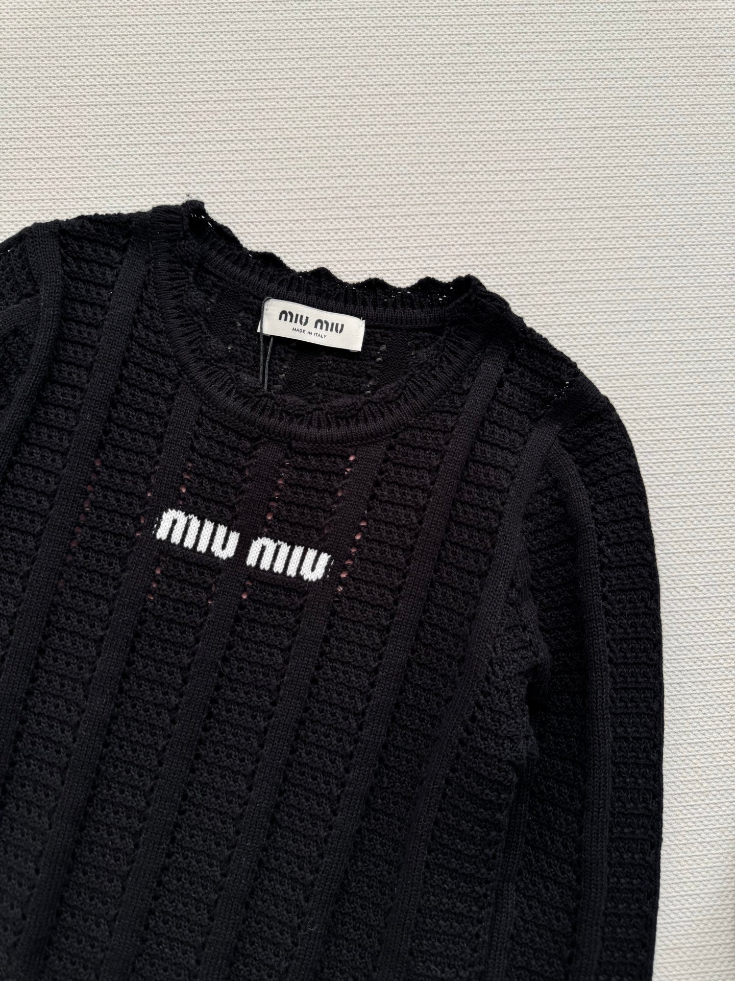 New pullover openwork knit top