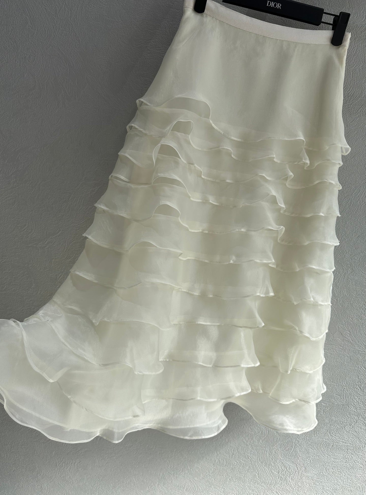 Layered cake tulle skirt