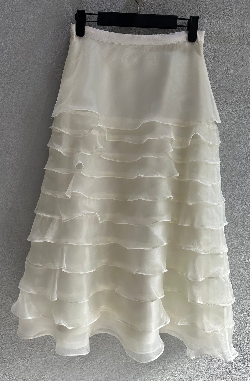 Layered cake tulle skirt