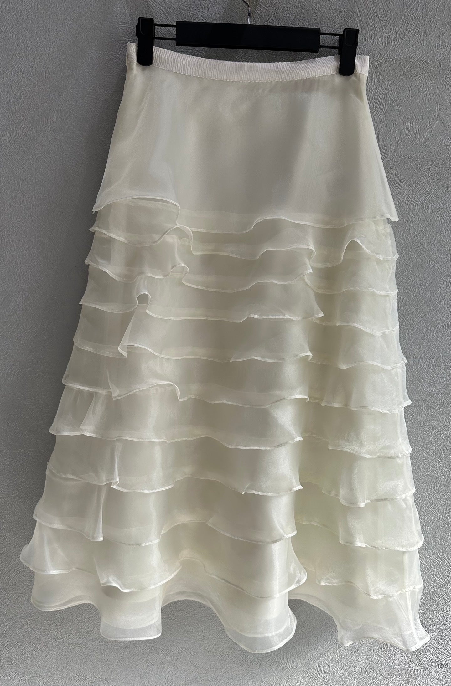 Layered cake tulle skirt