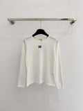 New autumn/winter style, simple round neck long sleeve