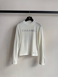 26 NEW Rhinestone-embellished Knitted Sweater
