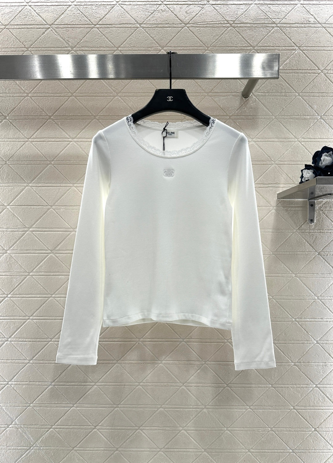 26 NEW Lace Trim Top