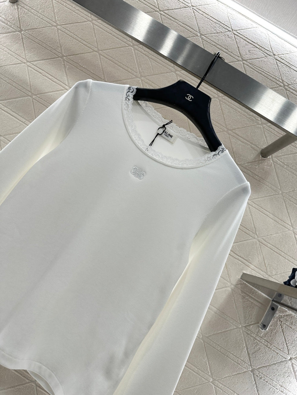 26 NEW Lace Trim Top