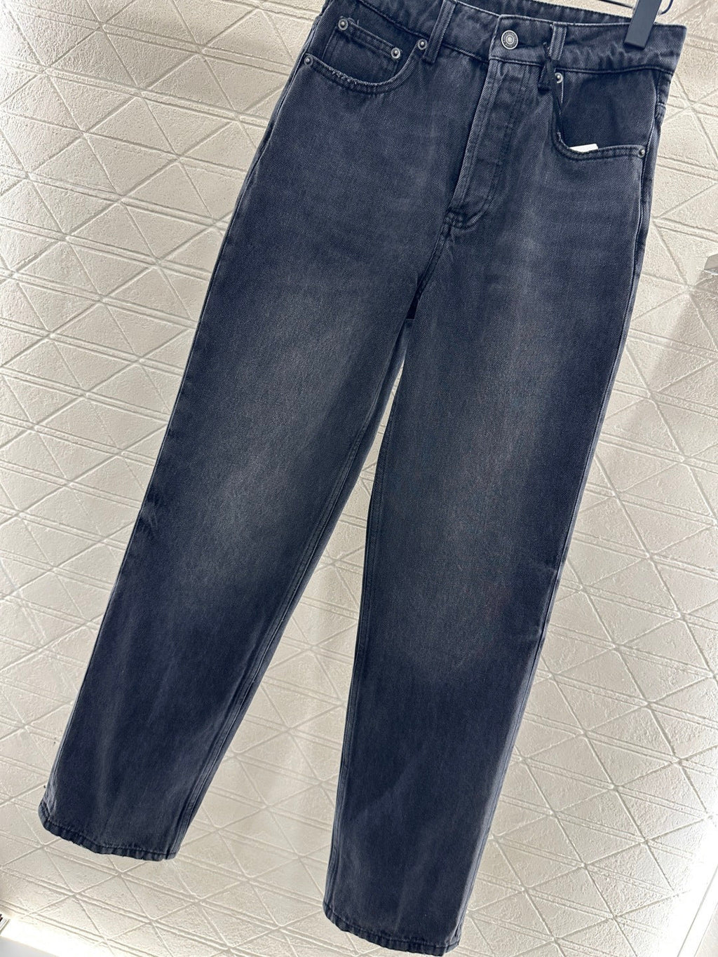 26NEW Leather Label Straight-Leg Jeans