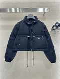 26NEW Detachable Two-Way Short Cotton Jacket