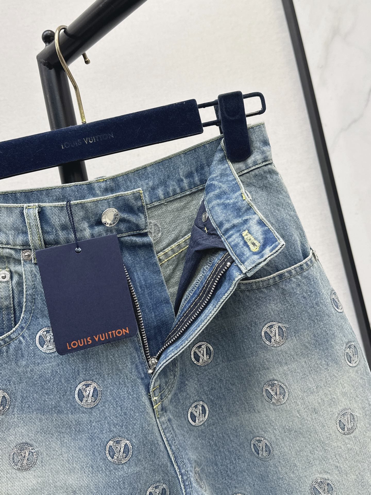New sequined jeans