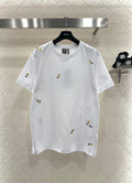 26NEW Embroidered Daisy Logo Short-Sleeve T-Shirt