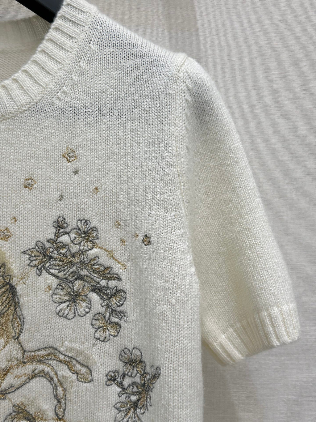 26NEW Lunar New Year Pegasus Embroidered Knit Short-Sleeve