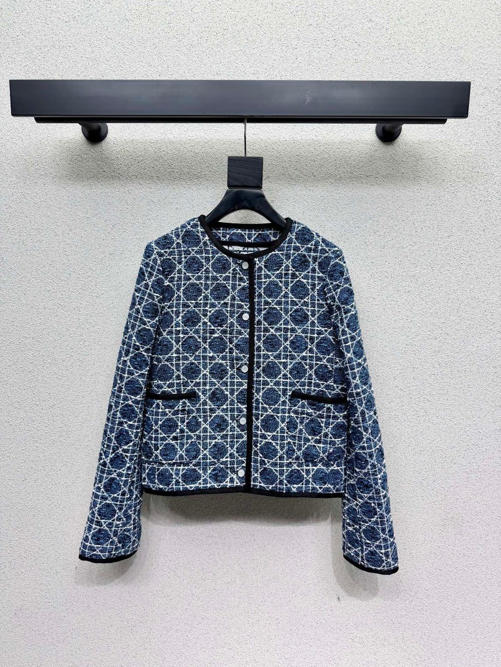 26 New Coarse-woven Diamond Pattern Suit