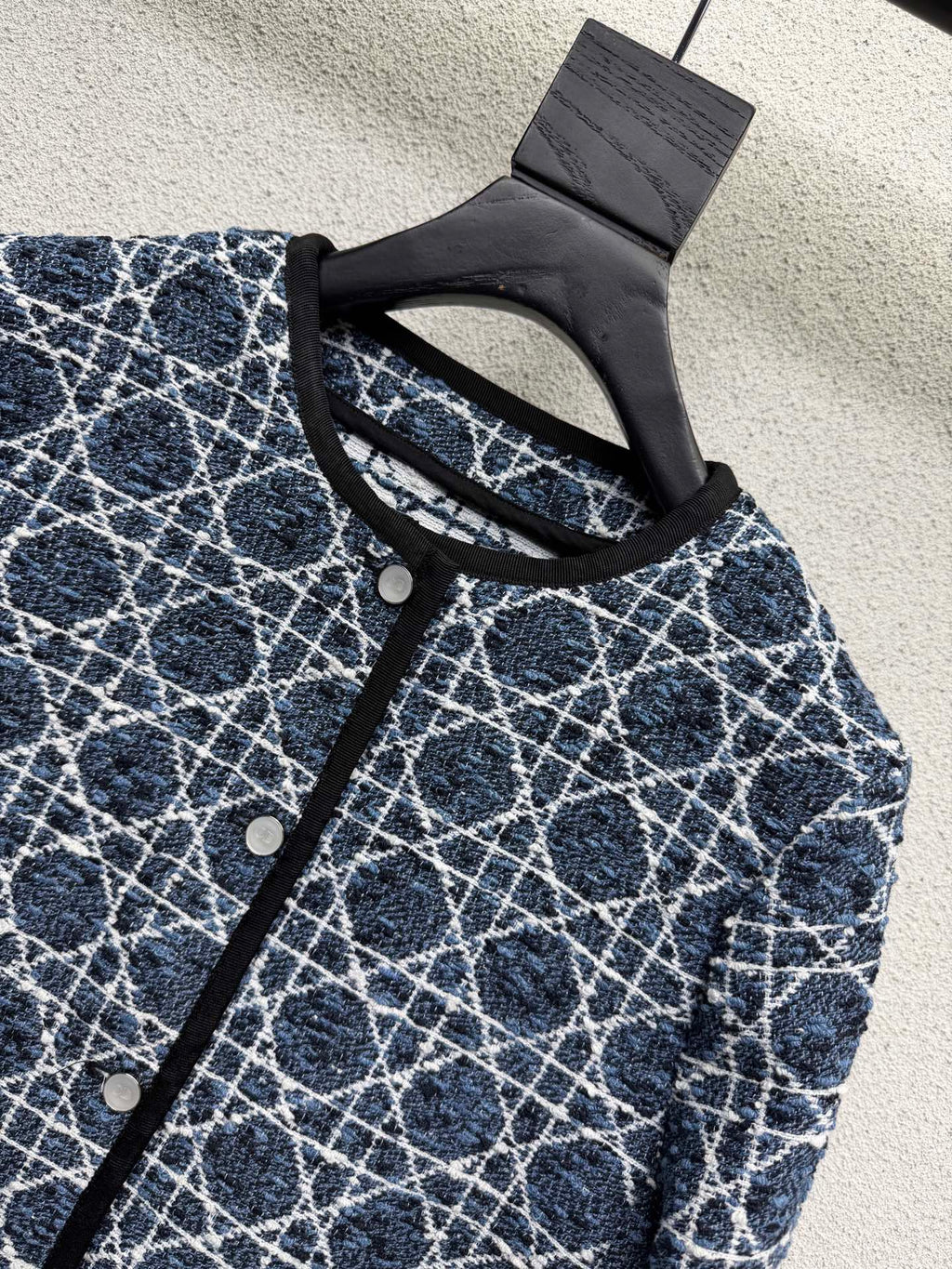 26 New Coarse-woven Diamond Pattern Suit
