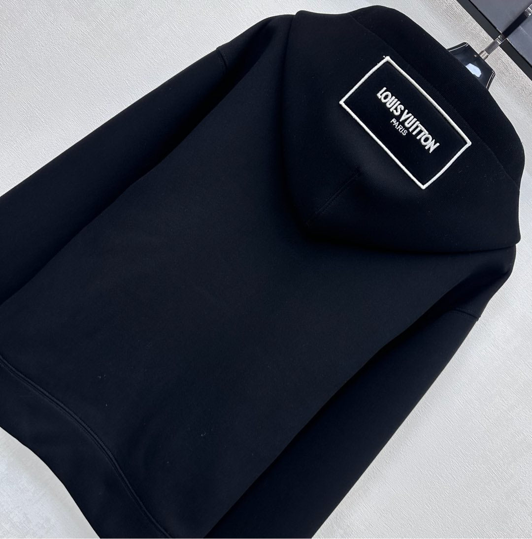 26NEW Hooded Drawstring Cropped Sweatshirt