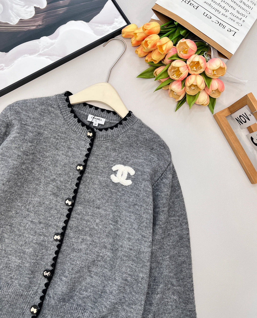 26NEW Crew Neck Cardigan