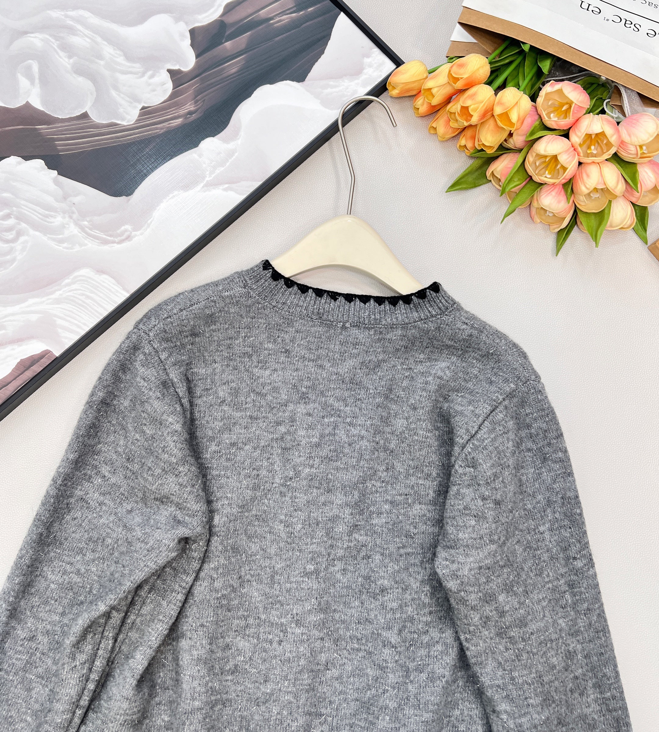 26NEW Crew Neck Cardigan