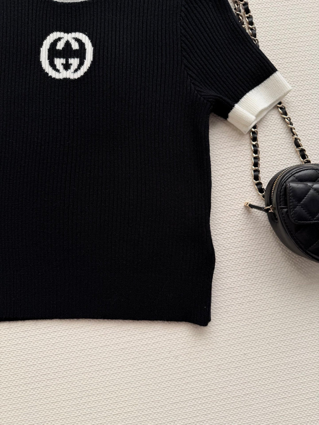 26NEW Knitted Short-Sleeve