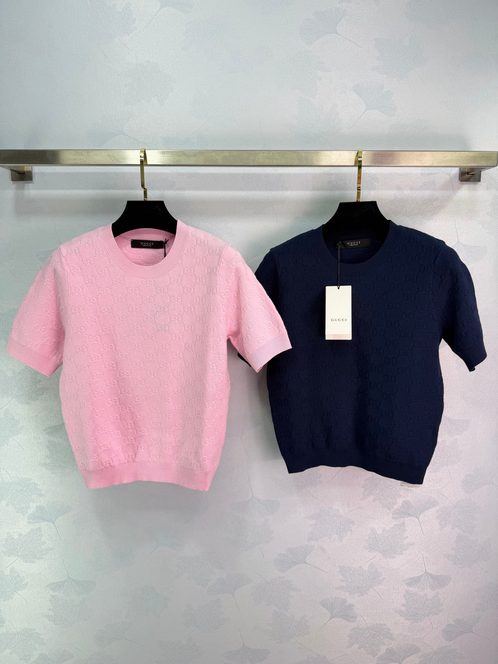 26NEW Jacquard Knit Short Sleeve
