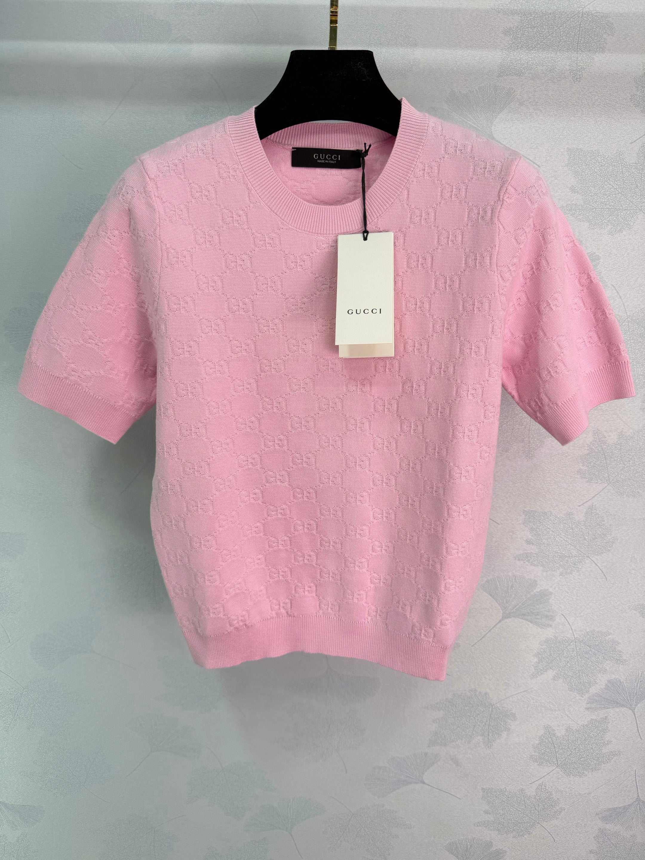 26NEW Jacquard Knit Short Sleeve