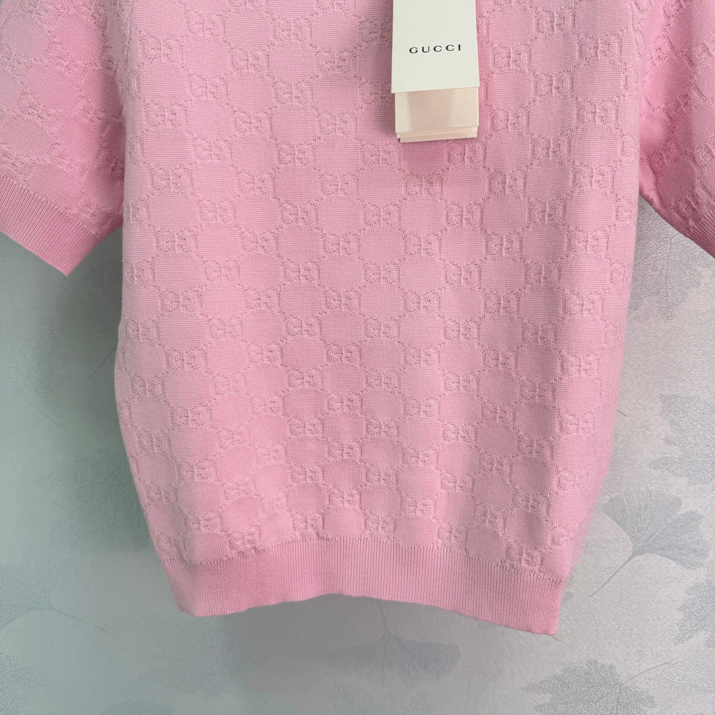 26NEW Jacquard Knit Short Sleeve