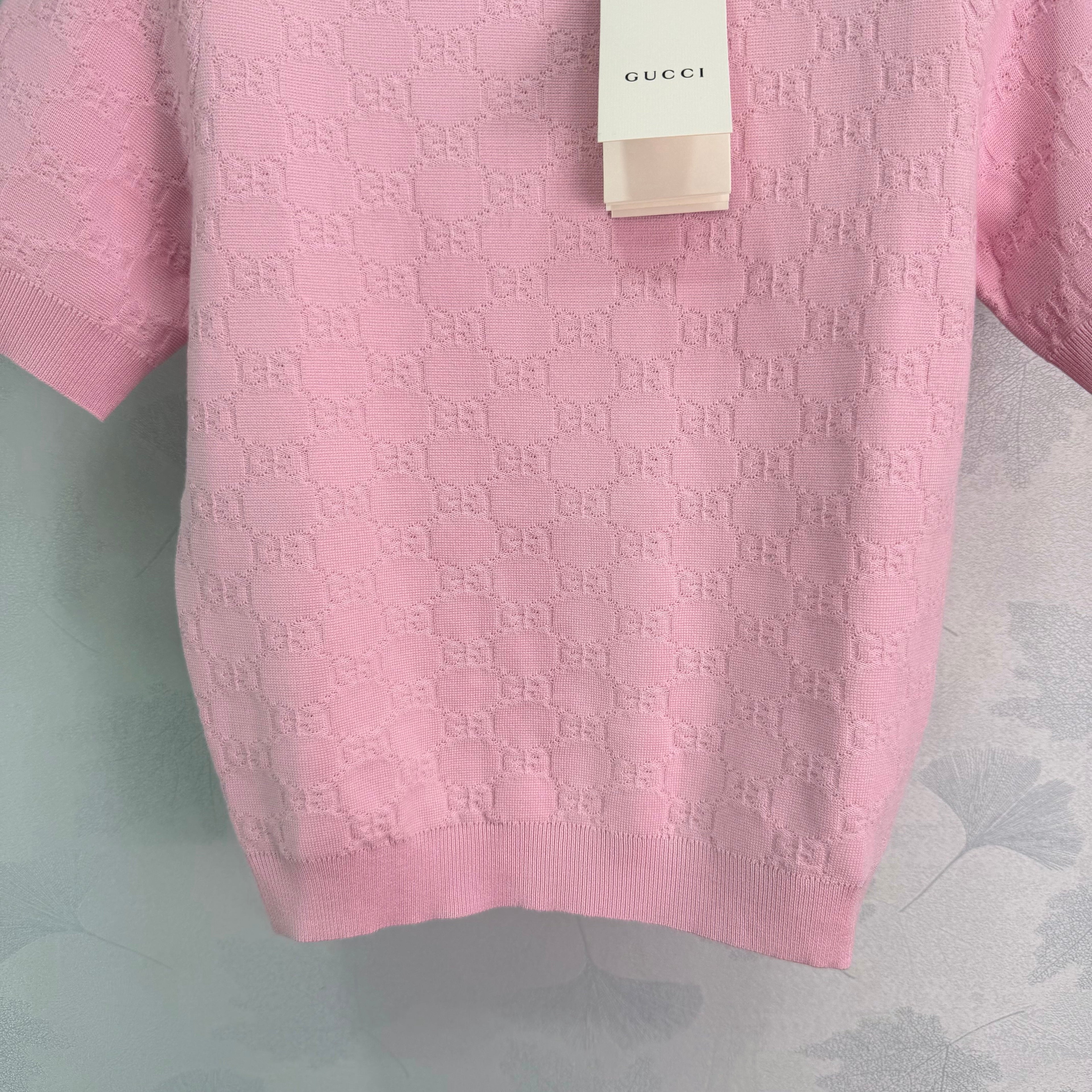 26NEW Jacquard Knit Short Sleeve