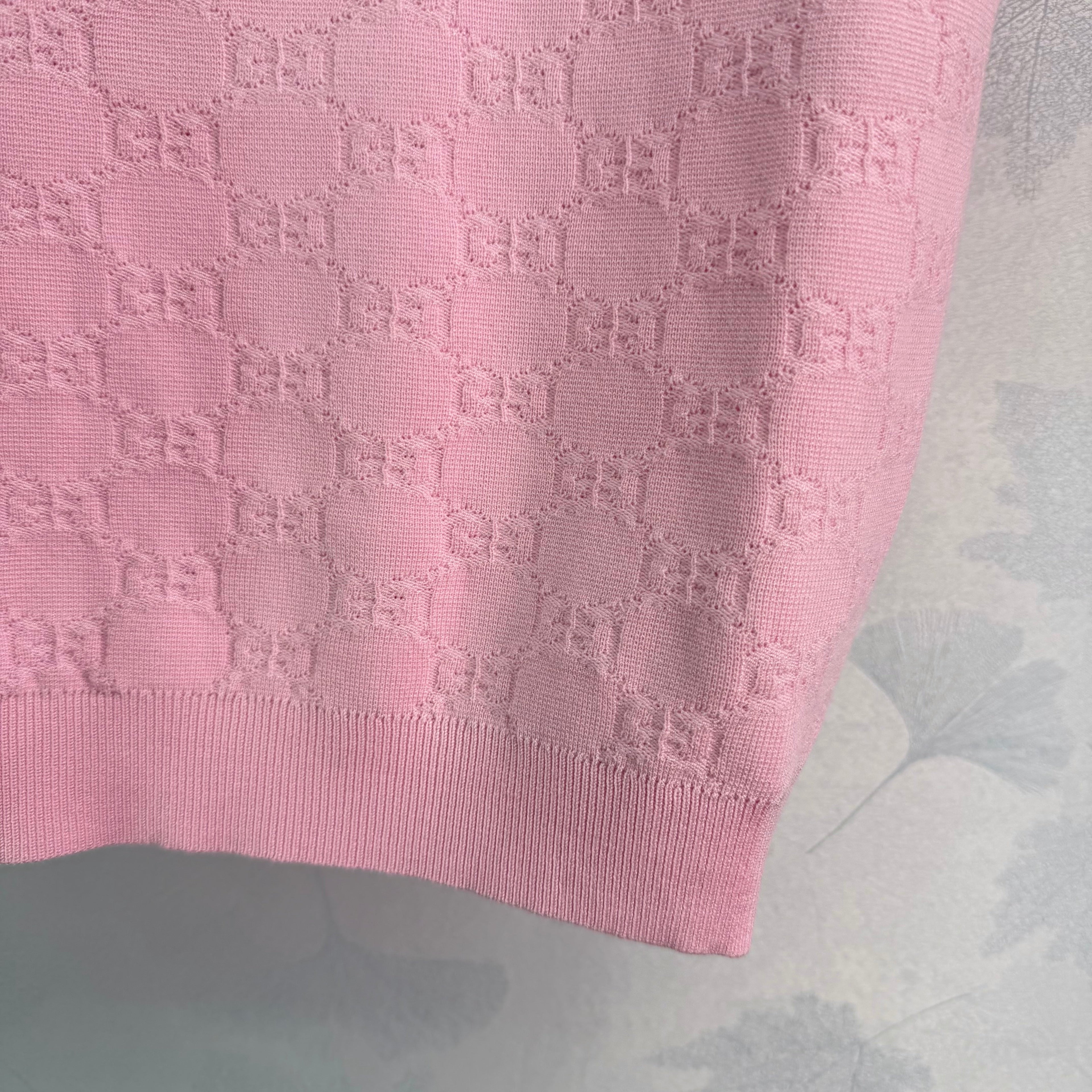26NEW Jacquard Knit Short Sleeve