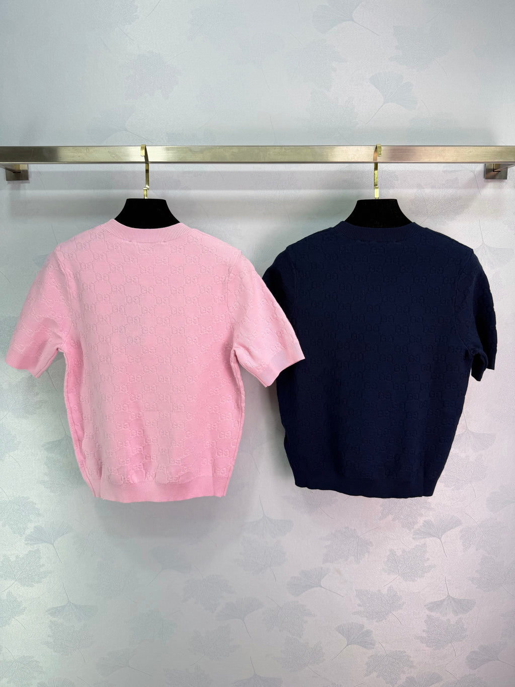 26NEW Jacquard Knit Short Sleeve
