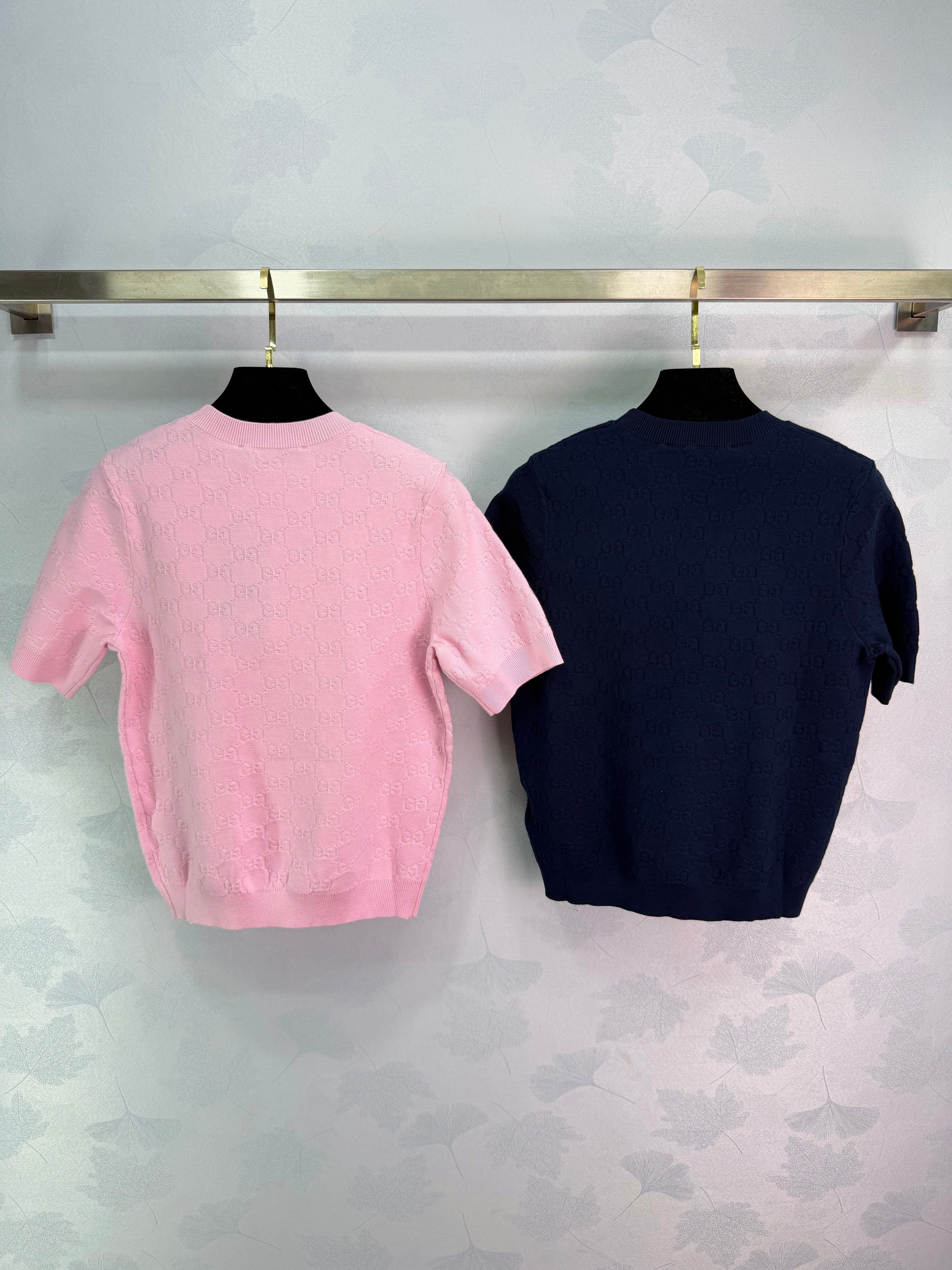 26NEW Jacquard Knit Short Sleeve