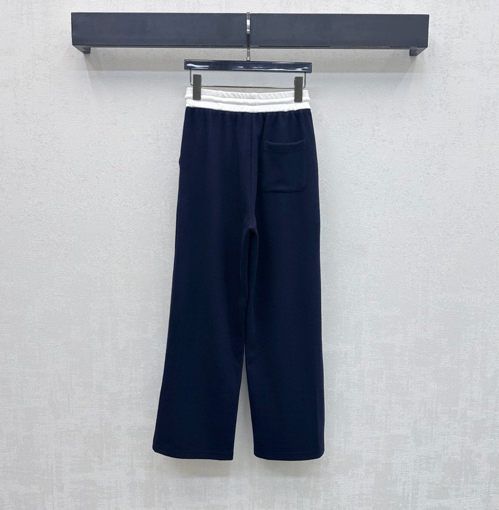 26NEW Stand Collar Jacket and Straight Leg Trousers Suit