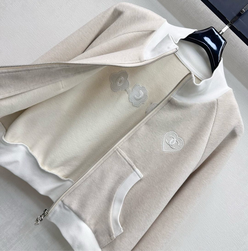 26NEW Stand Collar Jacket and Straight Leg Trousers Suit