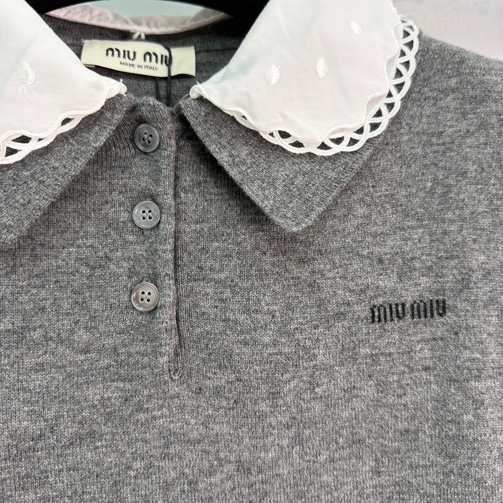 26NEW Knitted Short-Sleeve Top