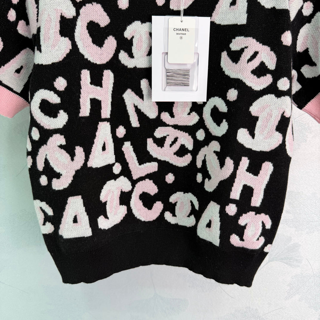 26NEW Short-Sleeve Knitwear