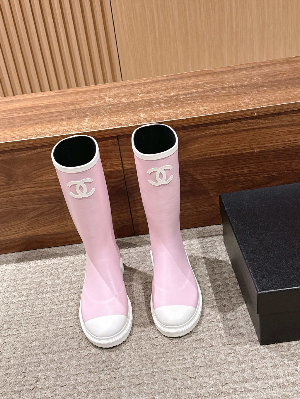 26NEW Rubber Anti-slip Rain Boots (Tall Boots)
