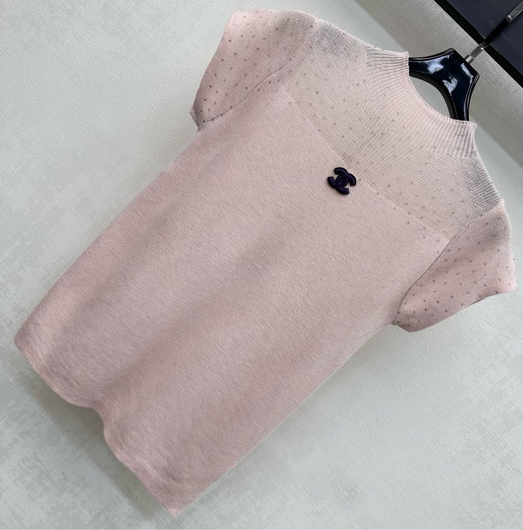 26NEW Logo Flutter Sleeve Knit