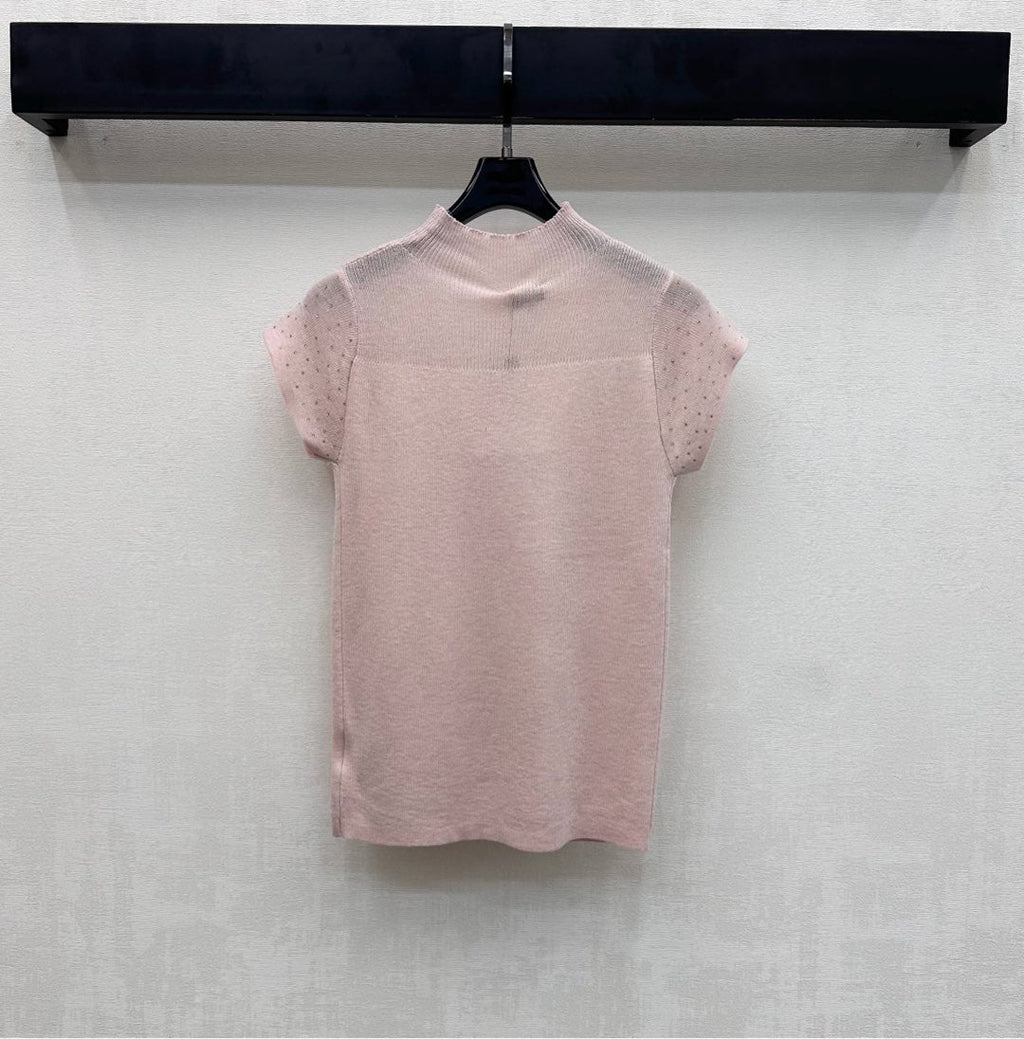 26NEW Logo Flutter Sleeve Knit