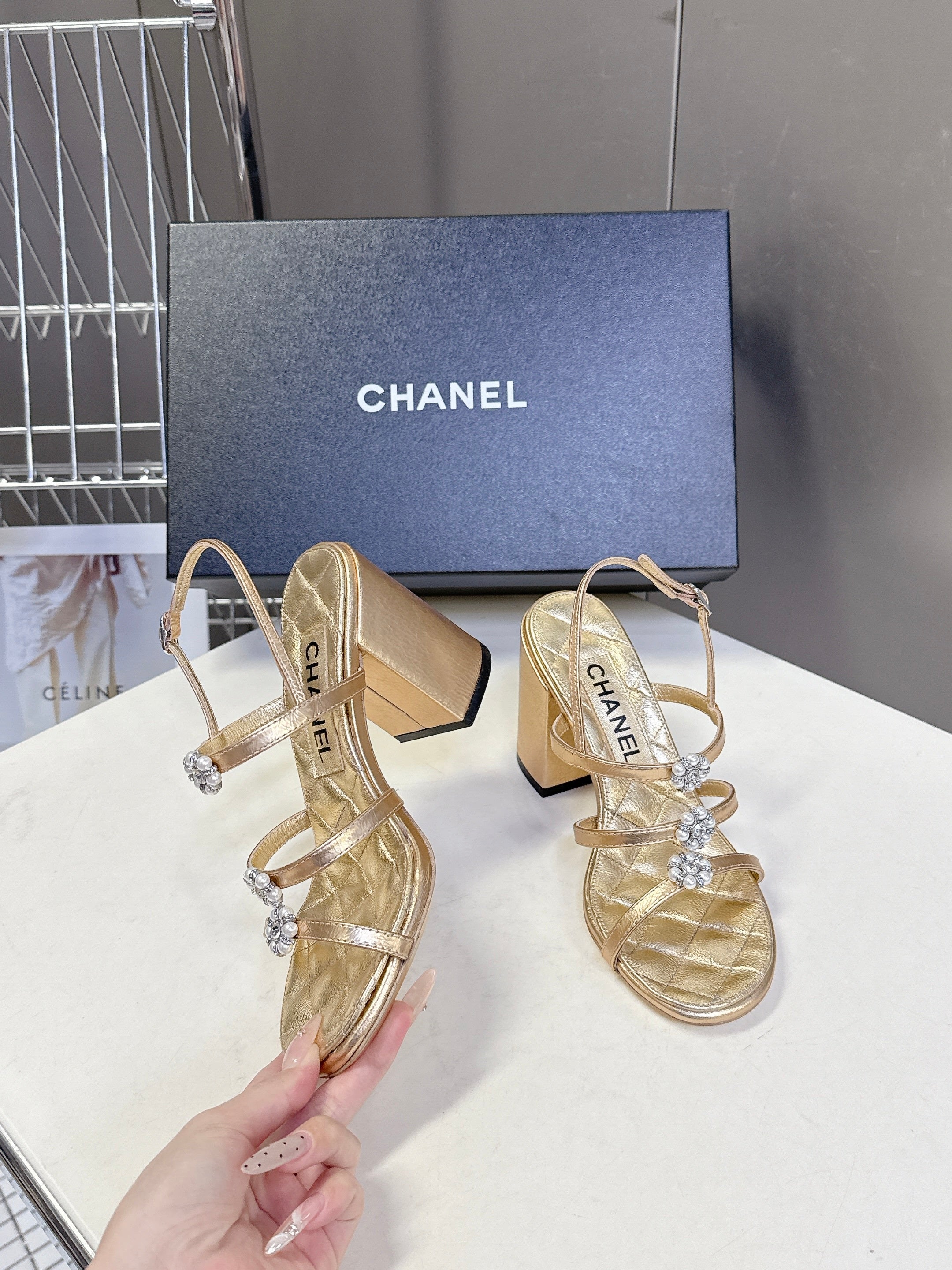 26NEW Spring/Summer Chunky Heel Sandals