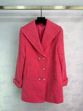 26NEW Classic Tweed Coat