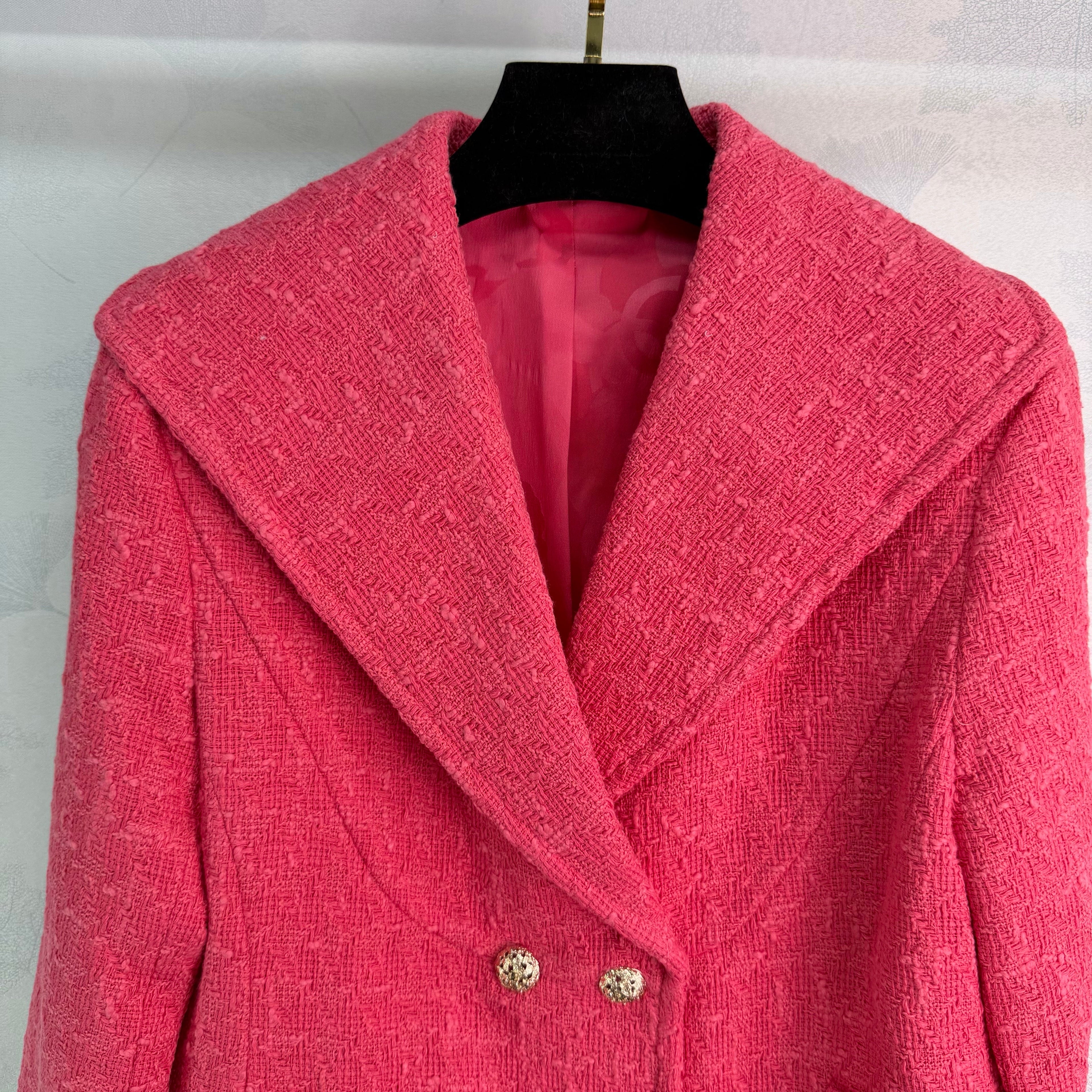 26NEW Classic Tweed Coat