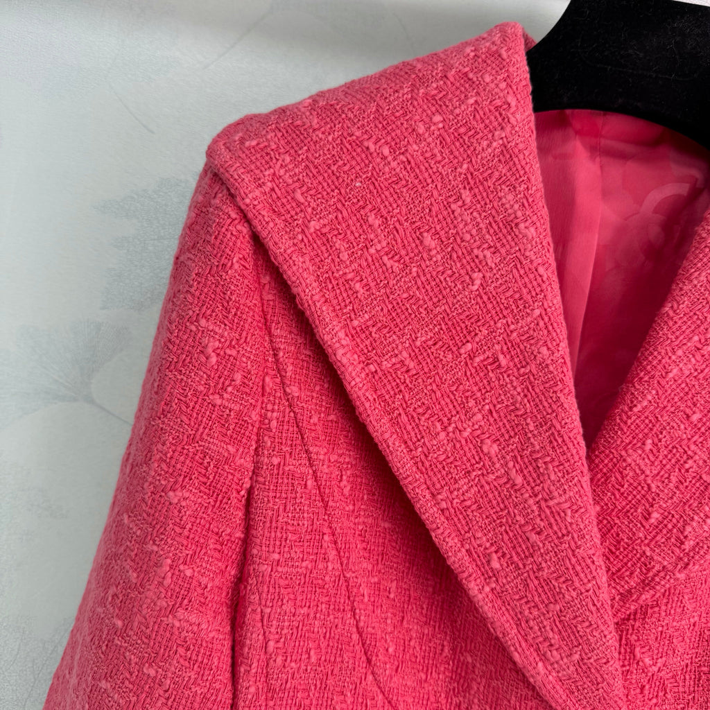 26NEW Classic Tweed Coat
