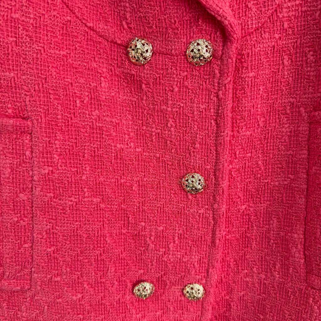 26NEW Classic Tweed Coat