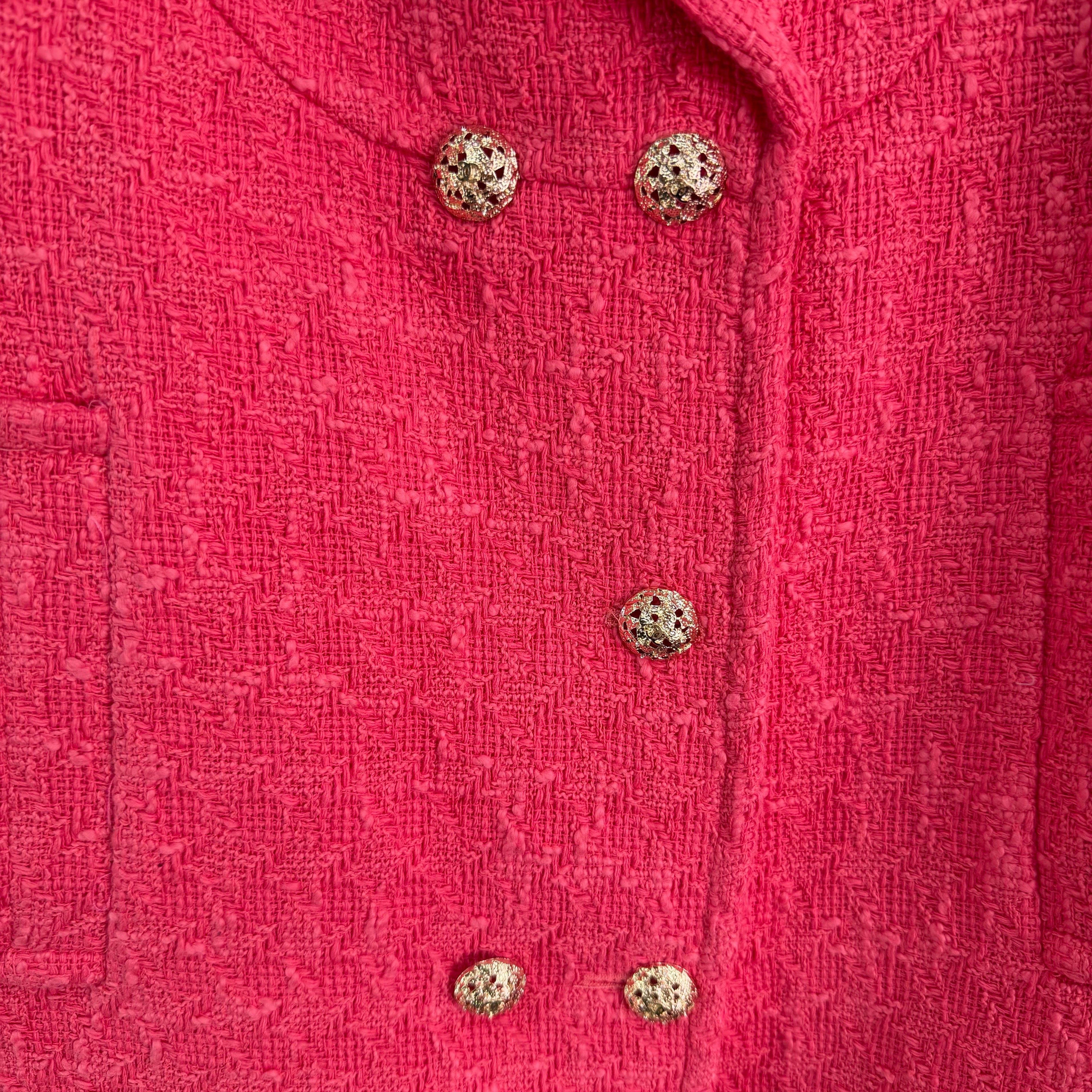 26NEW Classic Tweed Coat