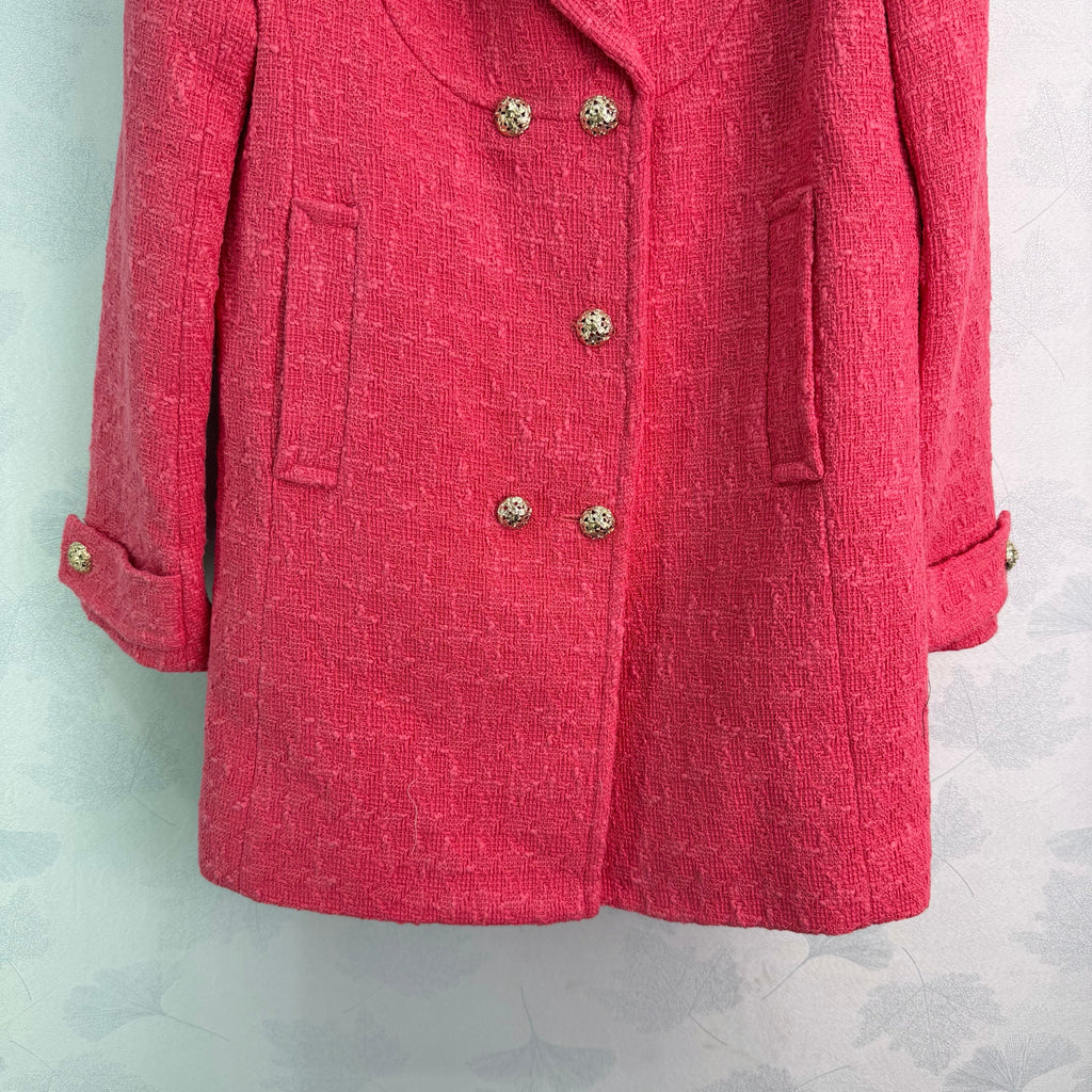 26NEW Classic Tweed Coat