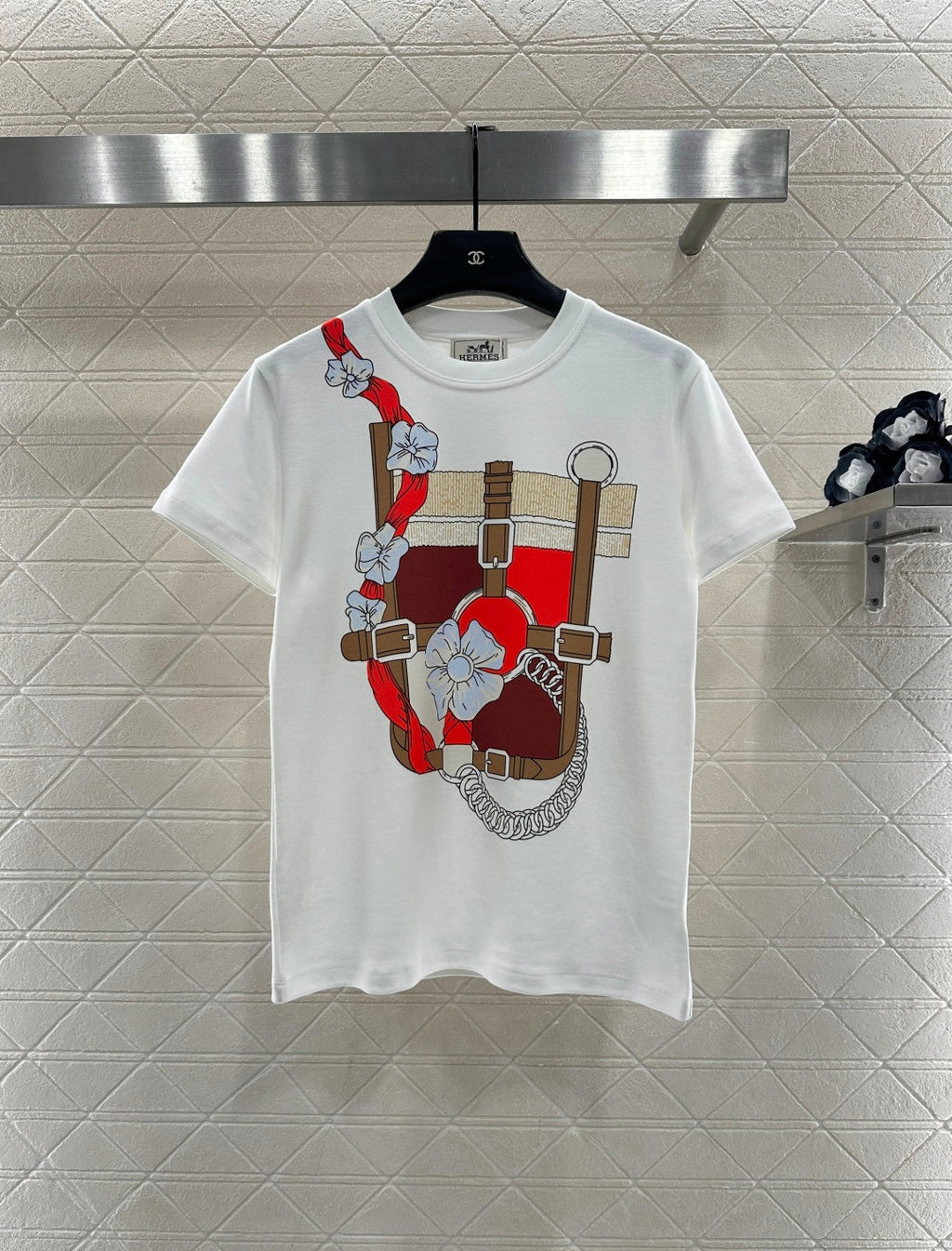 26NEW Crew Neck Logo Print Short-Sleeve