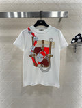 26NEW Crew Neck Logo Print Short-Sleeve