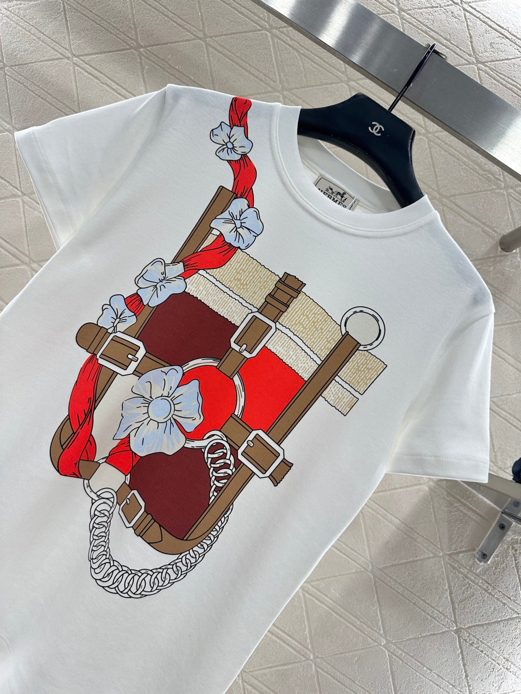 26NEW Crew Neck Logo Print Short-Sleeve